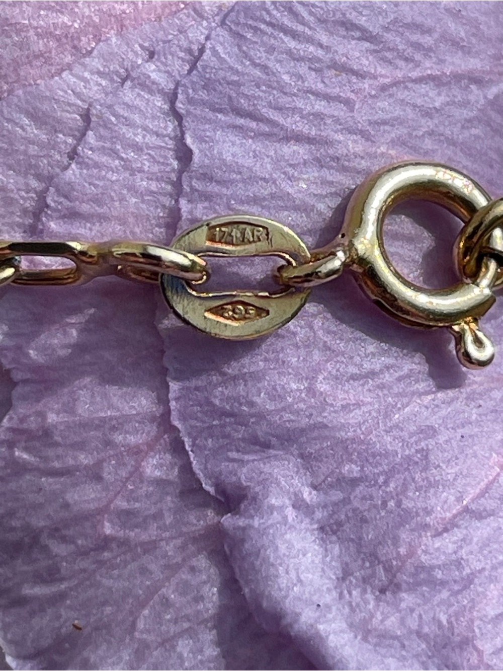 Vintage 13.5k (562) Biker Link Chain 18” 7 grams - Picture 6 of 13